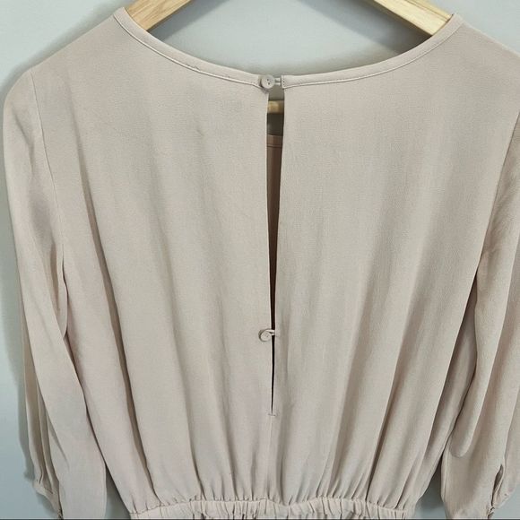 Aritzia Babaton Keagan Romper Cream - Picture 9 of 15